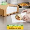 [1 PACK] EcoQuality Deli Paper Sheets Dry Waxed 14x18 - Grease Resistant Sandwich Liner, Microwave Safe, Deli Wrap for Restaurants, BBQ, Schools and Concession Stands (14 in x 18 in - Case of 1) view 4