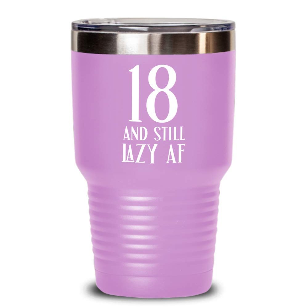 18th Birrthday Tumbler Funny Gifts For Girls Inappropriate Gifts For Boys Gag Gifts for Eighteen Year Old Son Daughter Coffee Mugs Tea Cup Gift For Me