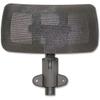 Lorell Hi-Back Chair Mesh Headrest, Black - LLR85562 (3) view 1