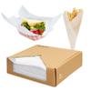 [1 PACK] EcoQuality Deli Paper Sheets Dry Waxed 12x15 - Grease Resistant Sandwich Liner, Microwave Safe, Deli Wrap for Restaurants, BBQ, Schools and Concession Stands (12 in x 15 in - Case of 1) view 1