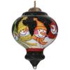 3.75" Together We Have It All Snowman Christmas Glass Finial Ornament view 1