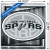 Trends International NBA San Antonio Spurs - Logo 17 Wall Poster, 22.4L x 14.7W, Premium Poster & Mount Bundle view 3