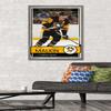 Trends International NHL Pittsburgh Penguins - Evgeni Malkin 16 Wall Poster, 22.375" x 34", Barnwood Framed Version view 2