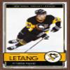 Trends International NHL Pittsburgh Penguins - Kris Letang 16 Wall Poster, 14.725" x 22.375", Mahogany Framed Version view 1