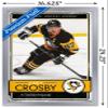 Trends International NHL Pittsburgh Penguins - Sidney Crosby 16 Wall Poster, 14.725" x 22.375", Silver Framed Version view 3