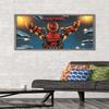 Trends International Marvel Comics - Deadpool - Target Wall Poster, 22.375" x 34", Barnwood Framed Version view 2