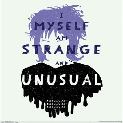 Trends International Beetlejuice - Strange Wall Poster, 14.725" x 22.375", Premium Unframed Version