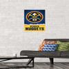 Trends International NBA Denver Nuggets - Logo 18 Wall Poster, 14.725" x 22.375", Premium Unframed Version view 2