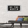 Trends International NBA Toronto Raptors - We The North 16 Wall Poster, 14.725" x 22.375", Silver Framed Version view 2