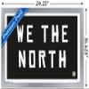 Trends International NBA Toronto Raptors - We The North 16 Wall Poster, 14.725" x 22.375", Silver Framed Version view 3