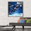 Trends International NHL Toronto Maple Leafs - Morgan Rielly 16 Wall Poster, 22.375" x 34", Barnwood Framed Version view 2