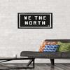 Trends International NBA Toronto Raptors - We The North 16 Wall Poster, 14.725" x 22.375", Black Framed Version view 2