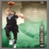 Trends International NBA Milwaukee Bucks - Giannis Antetokounmpo 17 Wall Poster, 22.375" x 34", Barnwood Framed Version view 1