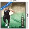 Trends International NBA Milwaukee Bucks - Giannis Antetokounmpo 17 Wall Poster, 22.375" x 34", Barnwood Framed Version view 3