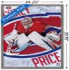 Trends International NHL Montreal Canadiens - Carey Price 17 Wall Poster, 22.375" x 34", Barnwood Framed Version view 3