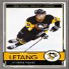 Trends International NHL Pittsburgh Penguins - Kris Letang 16 Wall Poster, 14.725" x 22.375", Barnwood Framed Version view 1