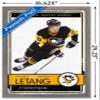 Trends International NHL Pittsburgh Penguins - Kris Letang 16 Wall Poster, 14.725" x 22.375", Barnwood Framed Version view 3