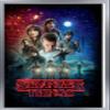 Trends International Netflix Stranger Things - One Sheet Wall Poster, 14.725" x 22.375", Silver Framed Version view 1