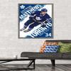 Trends International NHL Toronto Maple Leafs - Austin Matthews 16 Wall Poster, 22.375" x 34", Barnwood Framed Version view 2