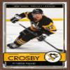 Trends International NHL Pittsburgh Penguins - Sidney Crosby 16 Wall Poster, 14.725" x 22.375", Mahogany Framed Version view 1