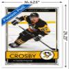 Trends International NHL Pittsburgh Penguins - Sidney Crosby 16 Wall Poster, 14.725" x 22.375", White Framed Version view 3