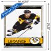 Trends International NHL Pittsburgh Penguins - Kris Letang 16 Wall Poster, 14.725" x 22.375", White Framed Version view 3