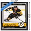 Trends International NHL Pittsburgh Penguins - Sidney Crosby 16 Wall Poster, 14.725" x 22.375", Black Framed Version view 3