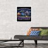 Trends International NFL Baltimore Ravens - End Zone 17 Wall Poster, 14.725" x 22.375", White Framed Version view 2