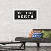 Trends International NBA Toronto Raptors - We The North 16 Wall Poster, 14.725" x 22.375", White Framed Version view 2