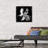 Trends International Tupac - Praying Wall Poster, 14.725" x 22.375", Black Framed Version view 2