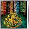 Trends International The Wizarding World: Harry Potter - House Crests Wall Poster, 14.725" x 22.375", Silver Framed Version view 1