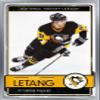 Trends International NHL Pittsburgh Penguins - Kris Letang 16 Wall Poster, 14.725" x 22.375", Silver Framed Version view 1