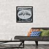 Trends International NBA San Antonio Spurs - Logo 17 Wall Poster, 22.4L x 14.7W, Black Framed Version view 2