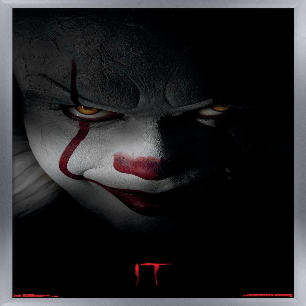 Trends International IT-Pennywise Wall Poster, 14.725" x 22.375", Silver Framed Version