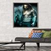 Trends International DC Comics Movie - Justice League - King of Atlantis Wall Poster, 22.375" x 34", Barnwood Framed Version view 2