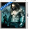 Trends International DC Comics Movie - Justice League - King of Atlantis Wall Poster, 22.375" x 34", Barnwood Framed Version view 3