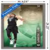 Trends International NBA Milwaukee Bucks - Giannis Antetokounmpo 17 Wall Poster, 14.725" x 22.375", Barnwood Framed Version view 3