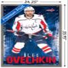 NHL Washington Capitals - Alex Ovechkin 17 Wall Poster, 34L" x 22.4W", Barnwood Framed Version view 3