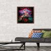 Trends International Netflix Stranger Things: Season 3 - One Sheet Wall Poster, 14.725" x 22.375", Mahogany Framed Version view 2