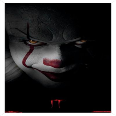 Trends International IT-Pennywise Wall Poster, 14.725" x 22.375", White Framed Version