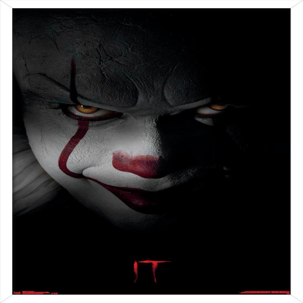 Trends International IT-Pennywise Wall Poster, 14.725" x 22.375", White Framed Version