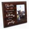 Mainely Urns 8x10 Photo Plaque - Personalized Pet Memorial Picture Frame - You were My Favorite Hello and My Hardest Goodbye - Sympathy Dog or Cat Gift with Heartfelt Quote view 4