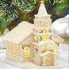Lenox Original Holiday Christmas Village LED Church Lights Up New in box 7.75" view 1