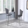 Milan Nana Counter Stool, Gray view 2