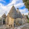 Posterazzi PDDEU16EWI0101LARGE Italy, Region of Apulia, Province of Bari, Itria Valley, Alberobello. A trullo House Photo Print, 24 x 36, Multi view 1