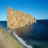 Posterazzi PDDCN10BJY0150LARGE Canada, Quebec, Perce Rock on Gaspe Peninsula Photo Print, 24 x 36, Multi view 1