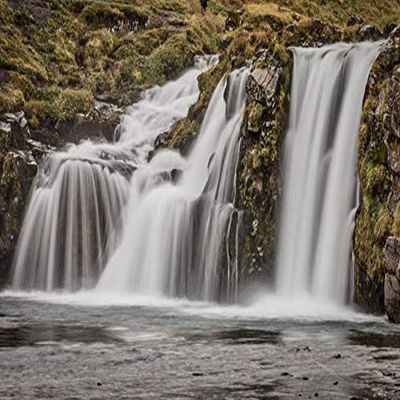 Posterazzi PDDEU14JFO0020LARGE Iceland, Kirkjufellsfoss Photo Print, 36 x 24, Multi