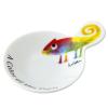(Aito) Leo Lionni 278207 Petite Tray, Bean Dish, Approx. 3.5 x 2.8 inches (9 x 7 cm), Chameleon, Mino Ware Made in Japan view 1