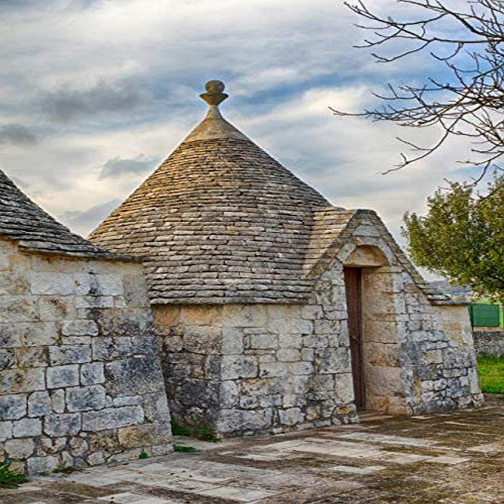 Posterazzi PDDEU16JEG0722LARGE Italy, Typical trulli Houses in Alberobello Photo Print, 24 x 36, Multi