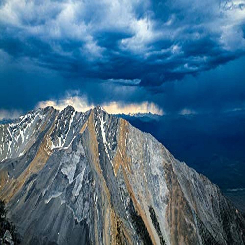 Posterazzi PDDUS13ZMU0000LARGE Lost River Range, Borah Peak Area, Idaho Photo Print, 36 x 24, Multi